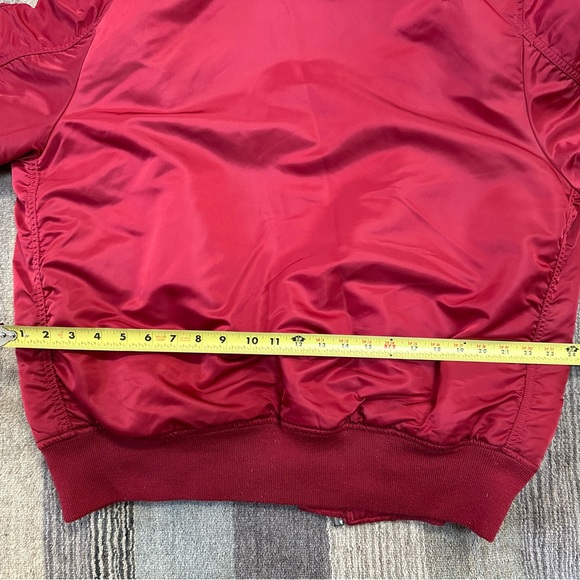 Red Alpha Industries jacket. - Picture 7 of 8
